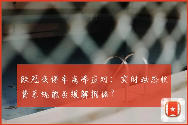 欧冠夜停车高峰应对：实时动态收费系统能否缓解拥堵？